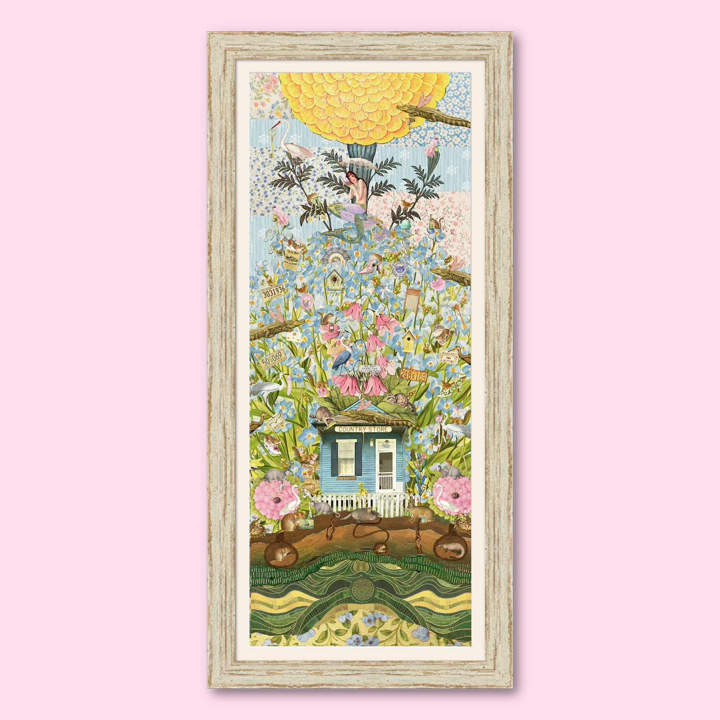 "The House That Traded Trinkets" Framed Giclee Prints