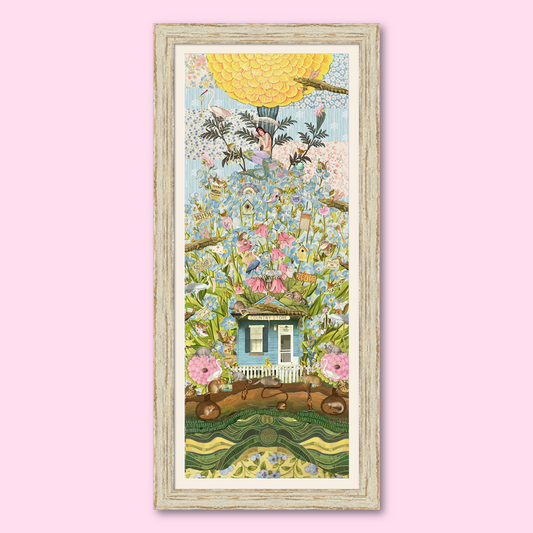 "The House That Traded Trinkets" Framed Giclee Prints