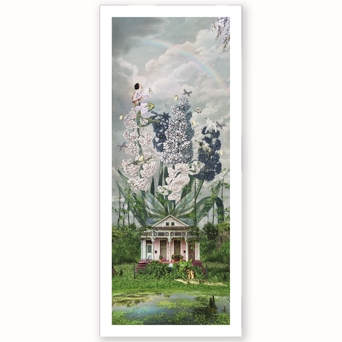 The House That Grew Wings — Fine Art Giclée Print