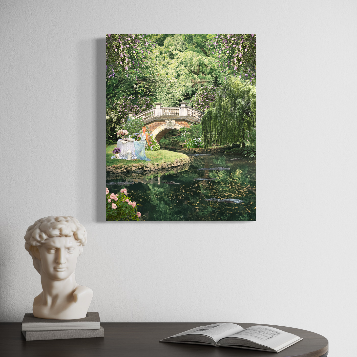 "Bayou Tea Party" Canvas Prints