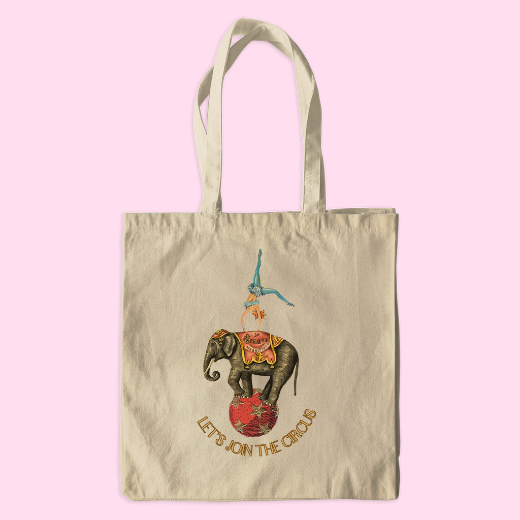 Canvas Tote Bag "Circus I"