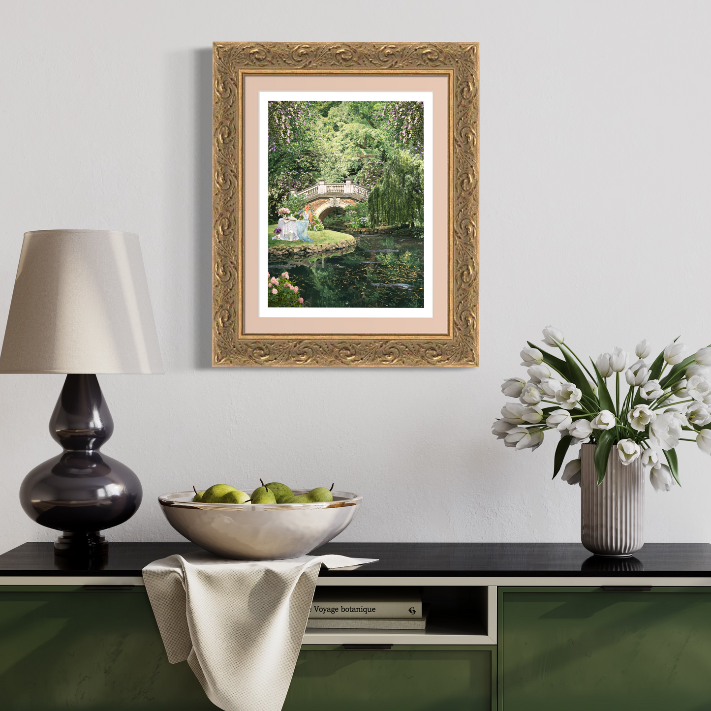 "Bayou Tea Party" Framed Prints