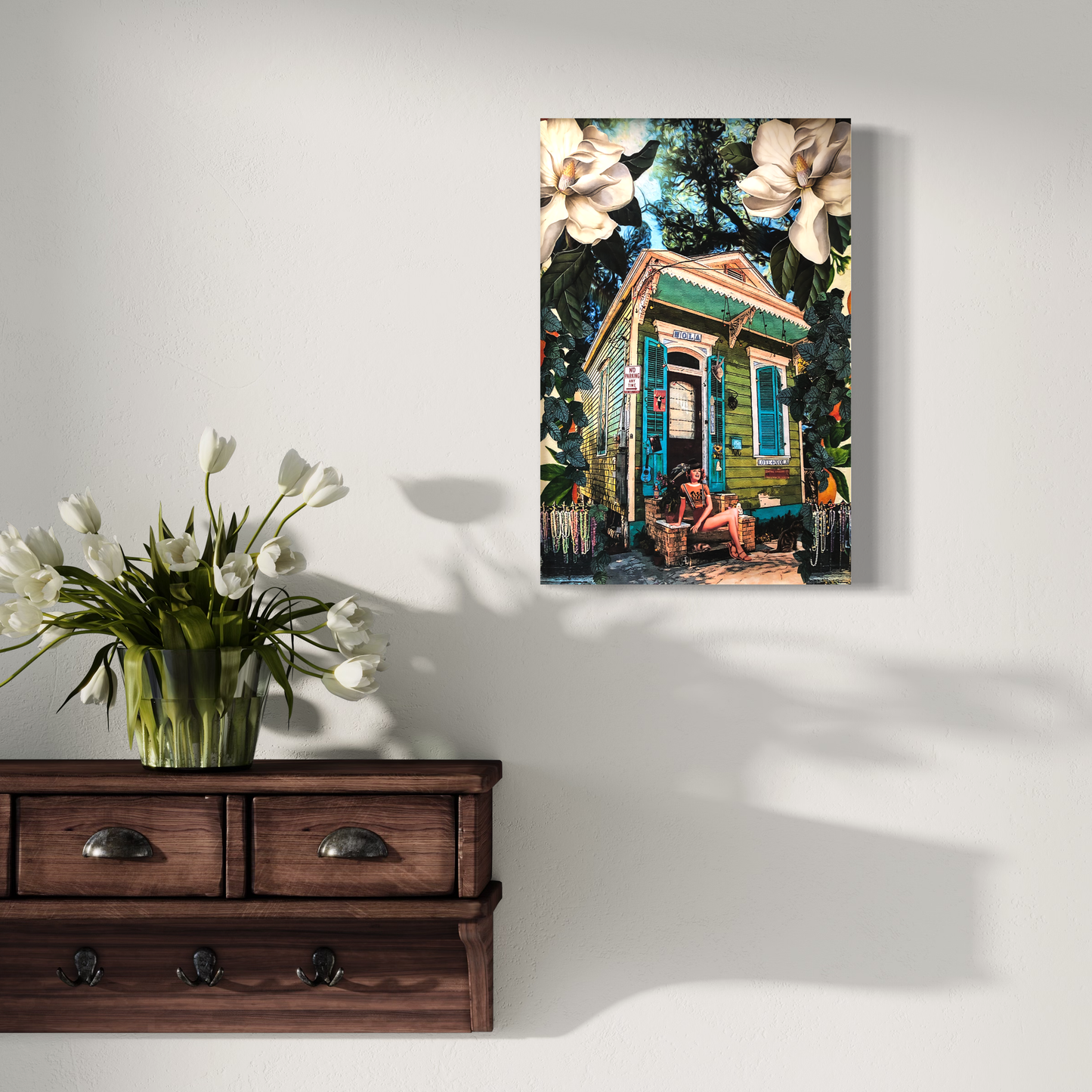 "Hipster on Gentilly" Canvas Prints